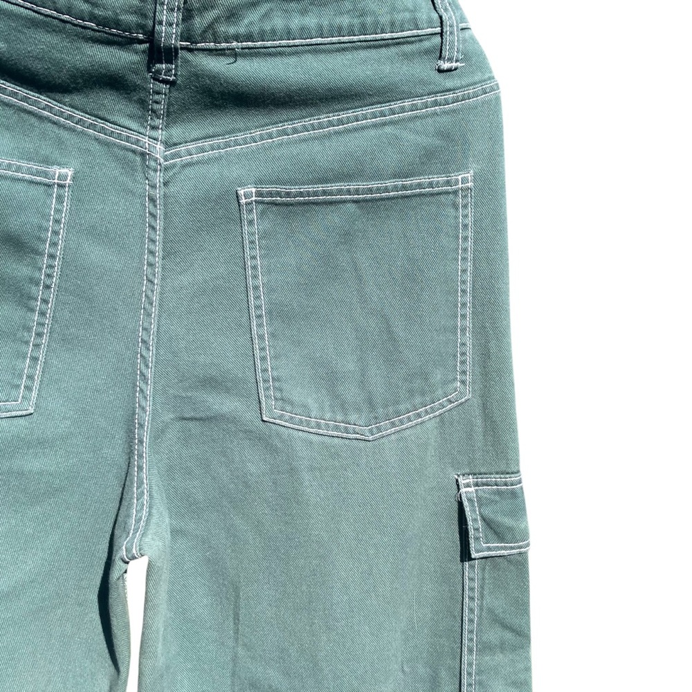 H&M Women's Green Cargo Pants, Size 8 - Picture 7 of 11